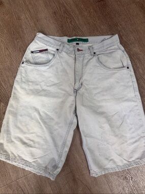 Tommy Hilfiger Light Blue/White Men's Shorts